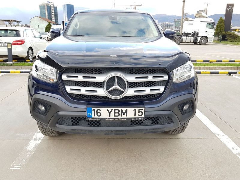 Дефлектор капоту (EuroCap). Mercedes X class 2017-2020 рр. 5486k035 фото