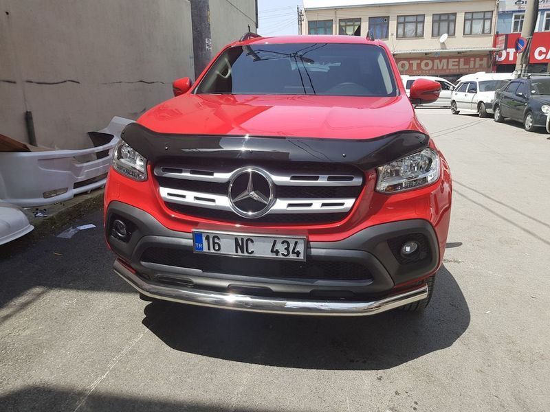Дефлектор капоту (EuroCap). Mercedes X class 2017-2020 рр. 5486k035 фото