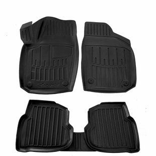 Комплект 3D ковриков в салон Volkswagen Polo Sedan (2010-2020) Фольксваген 5024255 фото