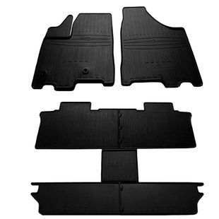 Автомобльные коврики (7 шт) для TOYOTA Sienna III (6 seats) (2010-...) Тойота 1022527 фото