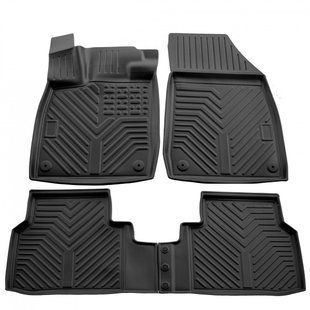 Комплект 3D килимків в салон Volkswagen ID.Unyx (2024-) (with ears) 5024284 фото
