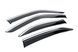 Вітровики з хромованим молдингом Niken Luxury (4 шт).Mercedes E-сlass W210 1995-2002 гг. bbzec9502-w/s фото 2