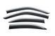Вітровики з хромованим молдингом Niken Luxury (4 шт).Mercedes E-сlass W210 1995-2002 гг. bbzec9502-w/s фото 4