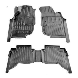 Передні 3D килимки для Toyota Hilux VII (2004&ndash;2015) Toyota Hilux VII (2004&ndash;2015) 5022475 фото