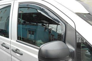 Вітровики вставні Niken Luxury (2 шт). Mercedes Vito W639 2004-2014 рр. bbzvt0314-in фото
