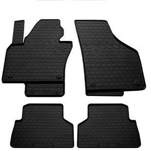 Резиновые коврики в машину (4 шт) для VOLKSWAGEN Tiguan I (2007-2015) Фольксваген 1024444 фото