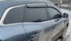 Ветровики с хромированным молдингом (4 шт., Sunplex Chrome). Renault Kadjar 2015-2022 гг. plus1020001 фото 13
