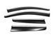 Ветровики с хромированным молдингом (4 шт., Sunplex Chrome). Renault Kadjar 2015-2022 гг. plus1020001 фото 3
