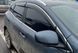 Ветровики с хромированным молдингом (4 шт., Sunplex Chrome). Renault Kadjar 2015-2022 гг. plus1020001 фото 11