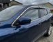 Ветровики с хромированным молдингом (4 шт., Sunplex Chrome). Renault Kadjar 2015-2022 гг. plus1020001 фото 1