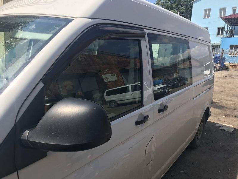 Вітровики (2 шт., Sunplex Sport). Volkswagen T6 2015-2024 рр. sp-s-11 фото