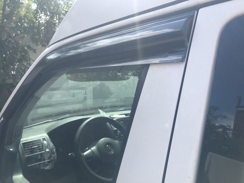 Вітровики (2 шт., Sunplex Sport). Volkswagen T6 2015-2024 рр. sp-s-11 фото