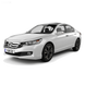 Вітровики вікон (дефлектори) SUN VISORS з хромом Honda ACCORD 9 2013-2017 KL-1396 фото 2