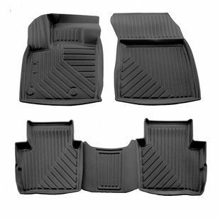 Комплект 3D килимків в салон Nissan QASHQAI (J12) (2021-) 5014264 фото