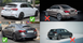 Бризковики Premium AMG / A35 (4 шт). Mercedes A-сlass W177 2018- рр. mfg-mba19 фото 3