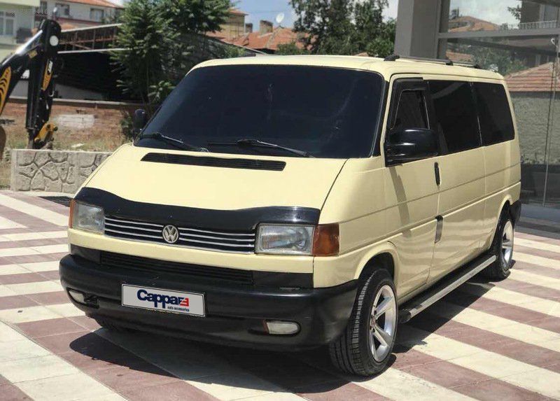 Дефлектор капота (прямые фары) (EuroCap V1). Volkswagen T4 Caravelle/Multivan 1990&ndash;2003 гг. 30790895-010409-30010101 фото