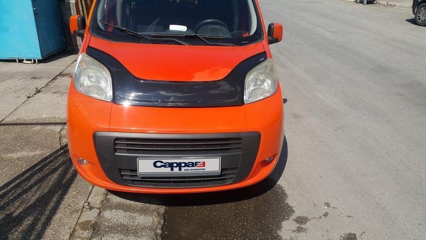 Дефлектор капоту (EuroCap). Fiat Fiorino/Qubo 2008-2024 рр. 30290707-010409-30010101 фото