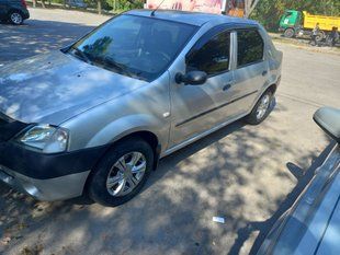 Ветровики на окна (4 шт., Sunplex Sport). Dacia Logan I 2005-2008 гг. sp-s-26 фото