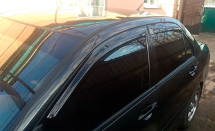 Вітровики SD (4 шт, HIC). Mitsubishi Lancer 9 2004-2008 рр. m08-1 фото