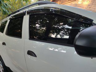 Вітровики (4 шт., Sunplex Sport). Renault Duster 2018-2024 рр. sp-s-104 фото