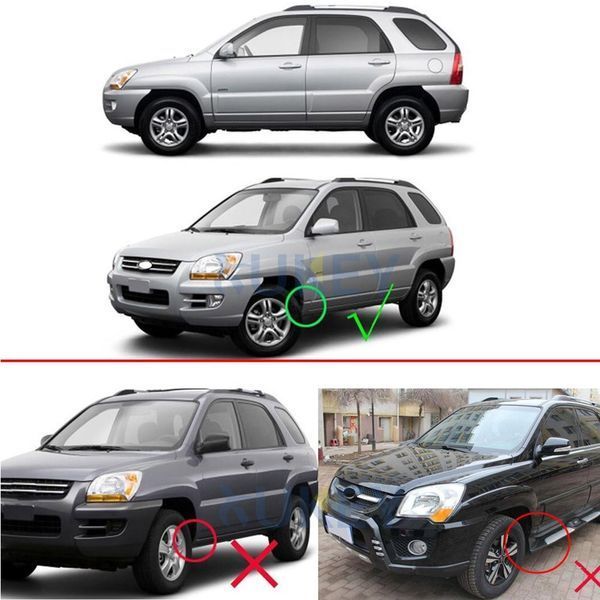 Бризковики Premium (4 шт). Kia Sportage 2004-2010 рр. mfg-ksp06 фото