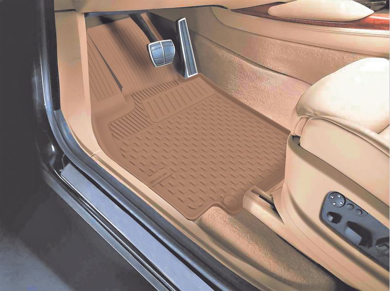 Коврики в салон для Kia Sportage 4 2016-2021,бежевые Sahler Kia-17 BEIGE фото