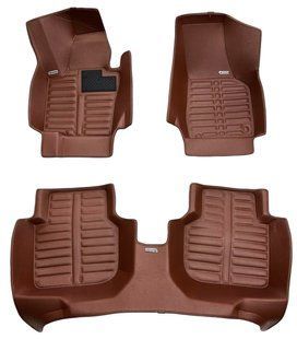 Килимки в салон для Volkswagen Passat USA 2012- KM-10 brown фото