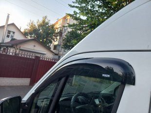 Ветровики на окна (2 шт, Niken). Citroen Jumper 2007-2025 гг. 001ft060101 фото