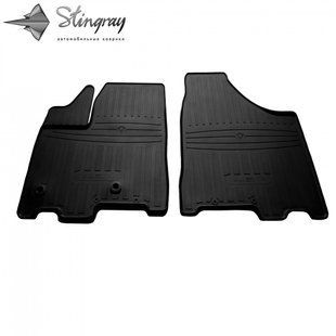 Передние автомобильные резиновые коврики (2 шт) для TOYOTA Sienna III (6 seats) (2010-...) Тойота 1022522 фото