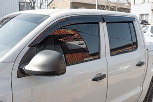 Вітровики (4 шт., Sunplex Sport). Volkswagen Amarok 2010-2022 рр. sp-s-91 фото