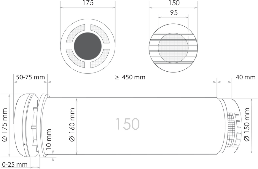 Рекуператор PRANA 150 STANDART M2023 PRANA 150 Standart  фото