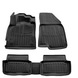 Комплект 3D килимків у салон Renault Sandero Stepway III (Prestige) (2020-...) 5018355 фото
