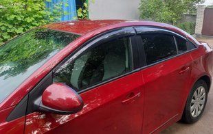 Вітровики SD (4 шт., Sunplex). Chevrolet Cruze 2009-2015 рр. sp-s-16 фото