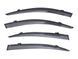 Дефлекторы окон (ветровики) SUN VISORS с декоративной вставкой Suzuki VITARA 2014- KL-1662 BLK фото 1