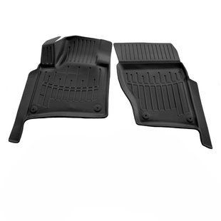 Передние 3D коврики для Volkswagen Touareg II (7P) (2010-2018) Фольксваген 5024192 фото