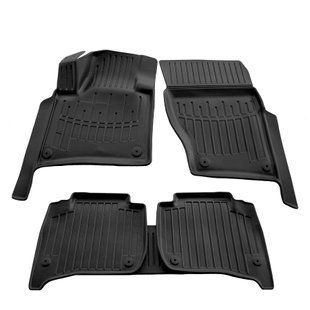 Комплект 3D ковриков в салон Volkswagen Touareg II (7P) (2010-2018) Фольксваген 5024195 фото