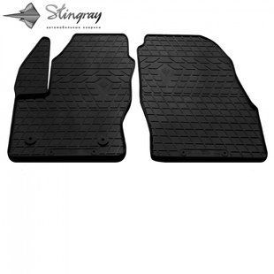 Передні автомобильные Гумові Килимки (2 шт) для Ford Tourneo Connect (2014-...) Форд 1007282 фото