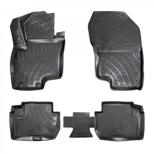 Коврики в салон для Mitsubishi Outlander 3 2012-2020, Rizline S-2253 фото