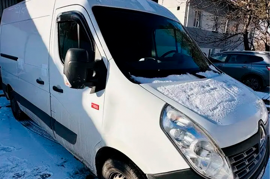 Вітровики (2 шт, HIC). Renault Master 2011-2023 рр. ren33 фото