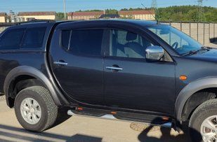 Вітровики (4 шт., Sunplex Sport). Mitsubishi L200 2006-2015 рр. sp-s-68 фото