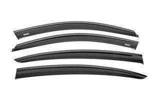 Вітровики з чорним молдингом Niken Luxury (4 шт).BMW 5 серия G30/G31 2017-2023 гг. 069bw230201 фото