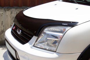 Дефлектор капота EuroCap V1. Ford Connect 2006&ndash;2009 гг. 30300103-010409-30010101 фото