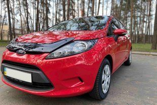Дефлектор капота 2008-2013 (EuroCap). Ford Fiesta 2008-2017 рр. 30300609 фото