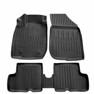 Комплект 3D килимків у салон Renault Duster (2010-2015) (2WD) Рено 5018275 фото