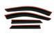 Ветровики с хромированным молдингом Niken Luxury (4 шт). Mercedes ML W164 2005-2011 гг. bbzml0521-w/s фото 11
