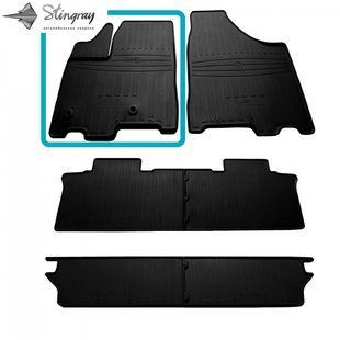 Водійський Гумовий Килимок Передній лівий для Toyota Sienna III (7 Seats) (2010-...) Тойота 1022522 ПЛ фото
