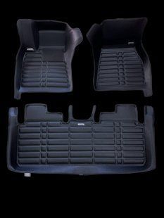 Килимки в салон для Tesla Model S 2012- KM-64 black фото