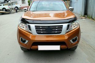 Дефлектор капота (EuroCap). Nissan Navara/NP300 2016- гг. 5758k004 фото
